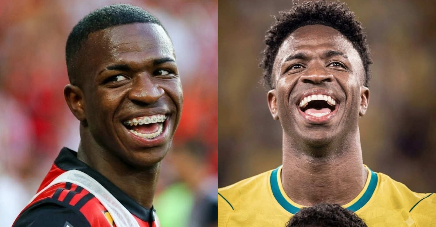 vinicius jr before and after